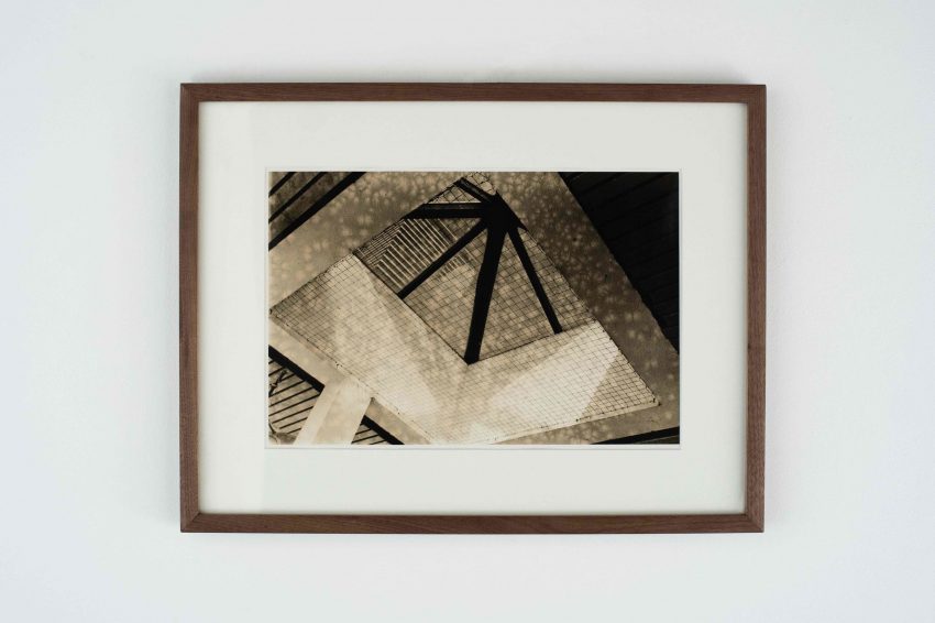 Diagonal Composition, 
Edition of 1/1 Lith print
Gelatin silver print, 12 x18 Inches